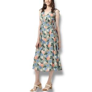 FRYE The Last Dance Floral in Teal Combo